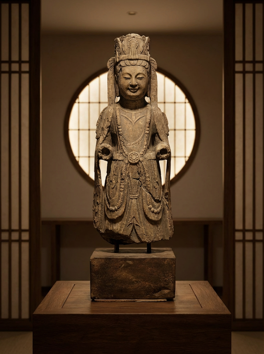 中式禅堂_正面供奉_02